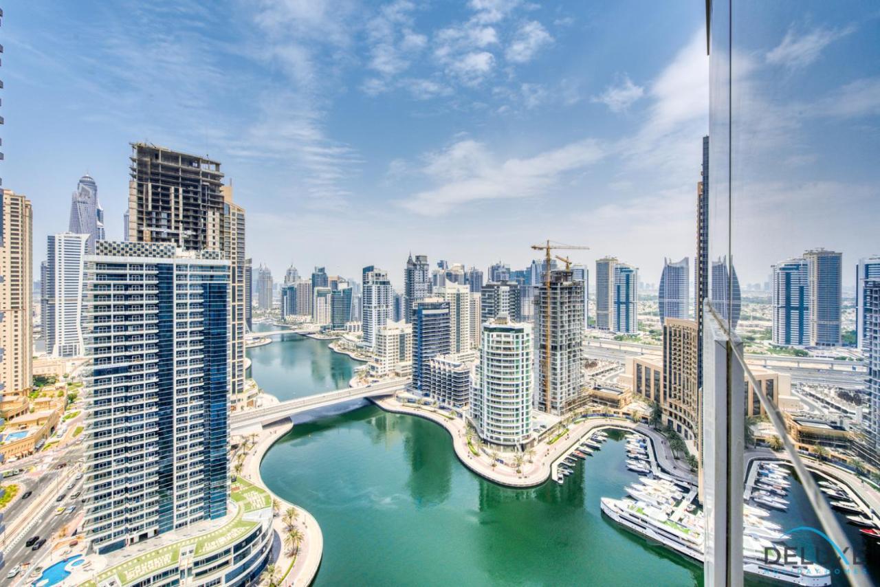 Overlooking Marina Canal 1Br Close To Mall, Promenade & Beach, Bay Central 1, Dubai Marina By Deluxe Holiday Homes Exterior photo